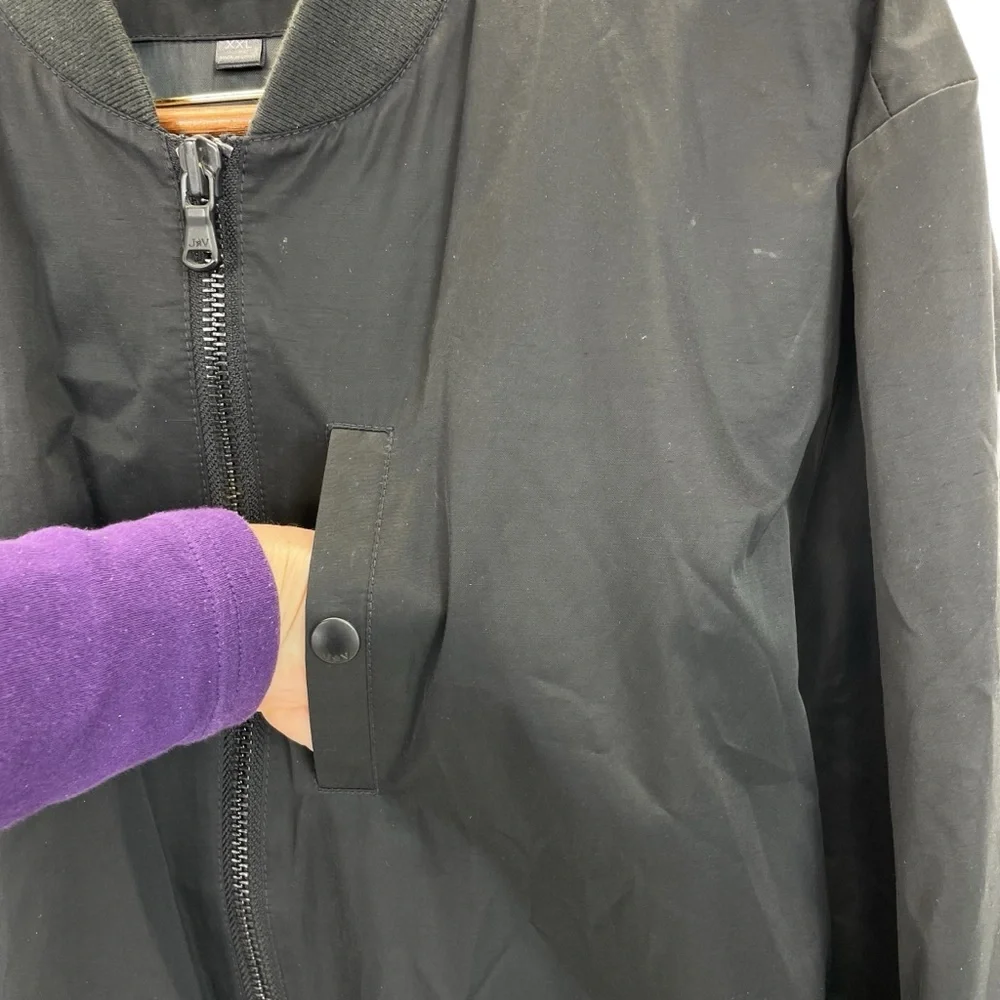 John Varvatos Bomber Jacket XXL Black